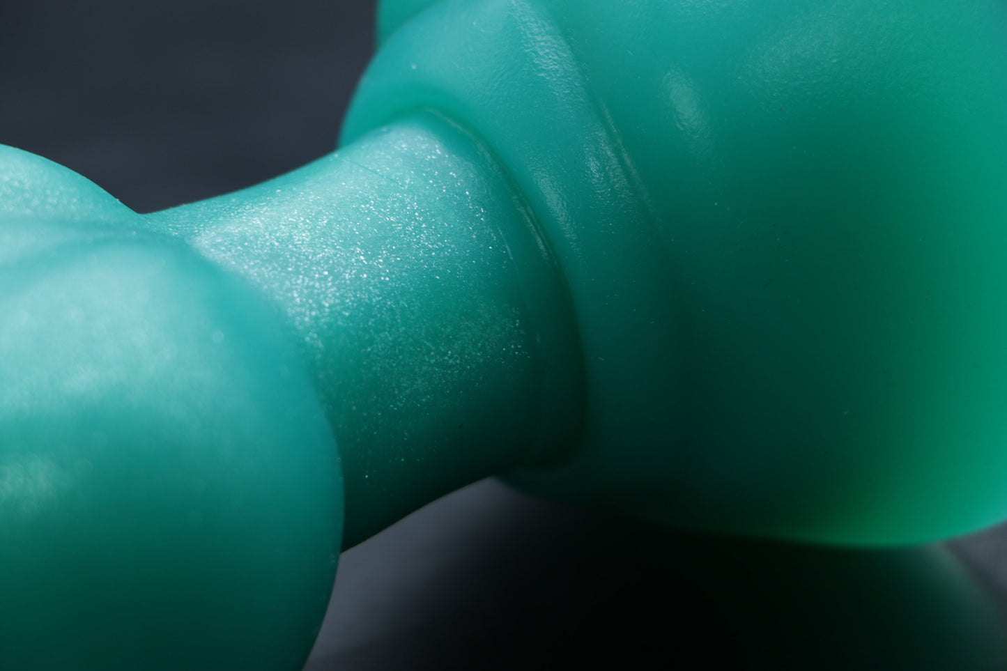 Large Green Dazza - Medium Dual Density With Suction Cup