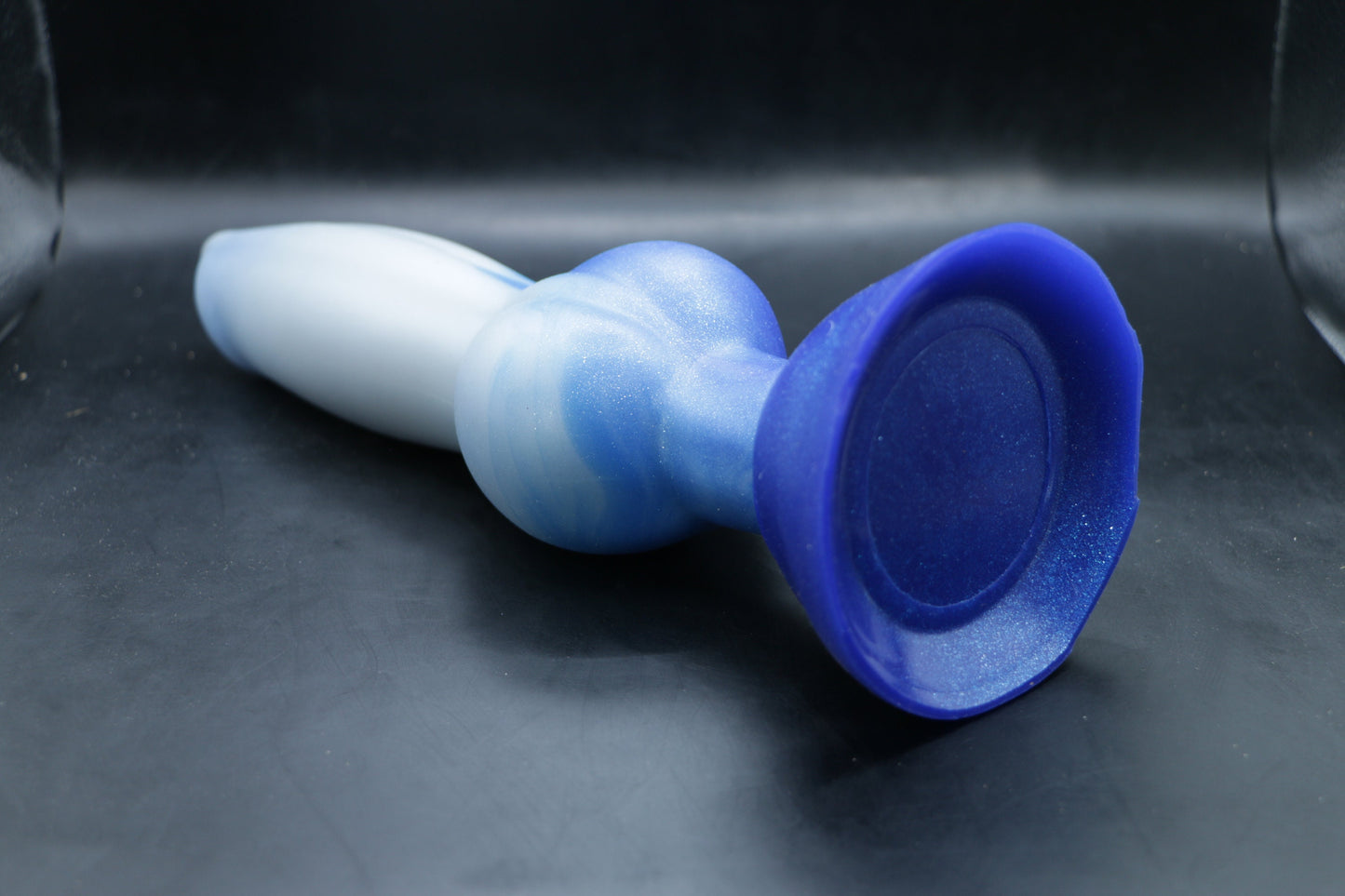 Large Blue Dazza - Soft Dual Density With Suction Cup